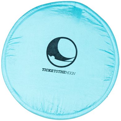 TICKET TO THE MOON Pocket Frisbee Turquoise