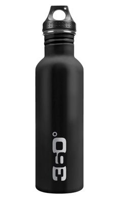 360° 360° Stainless Single Wall Bottle 750ml Matte Black