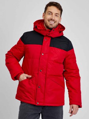 GAP 409539-00 Zimní bunda s kapucí Červená