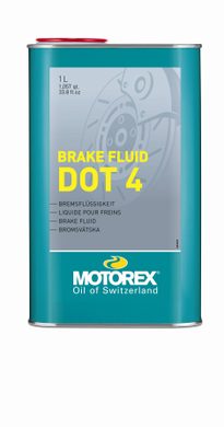 MOTOREX BRAKE FLUID DOT 4, 1 L (300296)