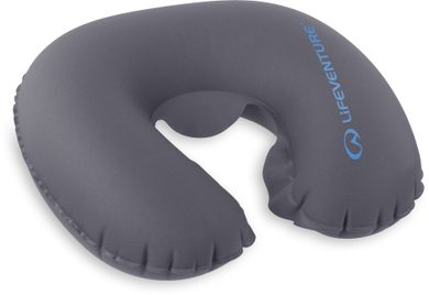 LIFEVENTURE Inflatable Neck Pillow grey