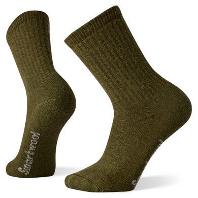 SMARTWOOL HIKE CE FULL CUSHION SOLID CREW, military olive