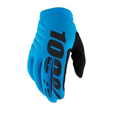 100% BRISKER Gloves Turquoise