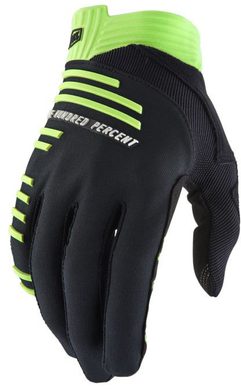 100% R-CORE Gloves Black/Lime