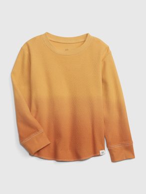 GAP 431306-02 Dětské bavlněné tričko Žlutá