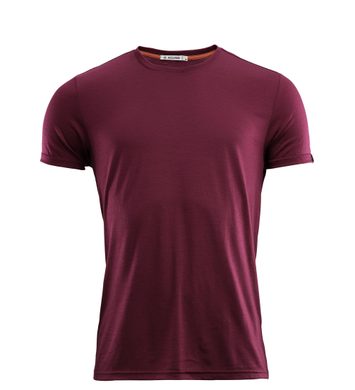 ACLIMA LightWool T-shirt, Man Zinfandel