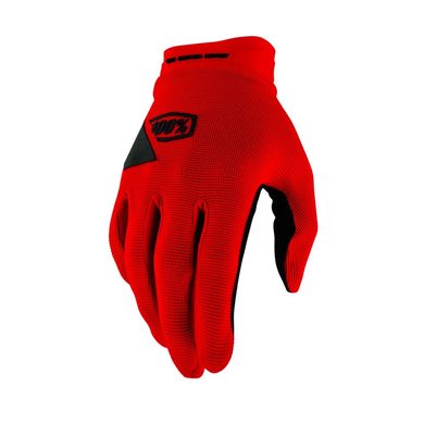 100% RIDECAMP GEL Gloves Red