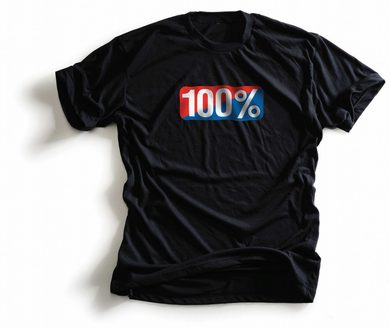 100% CLASSIC Tee-shirt Black