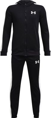 UNDER ARMOUR UA Knit Hooded Track Suit-BLK