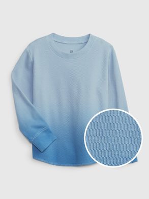 GAP 431306-03 Dětské bavlněné tričko Modrá