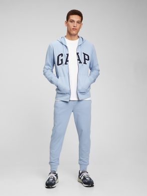 GAP 680115-10 Tepláky joggers french terry Modrá