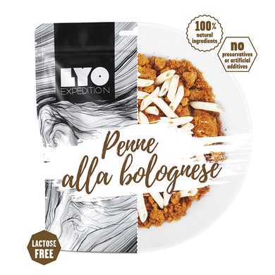 LYOFOOD Těstoviny Bolognese, 500g