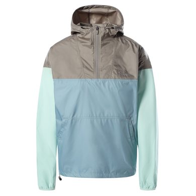 THE NORTH FACE W CYCLONE PULLOVER Mineral Grey-Tourmaline Blue-Misty Jade