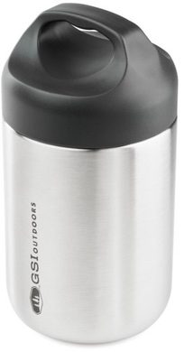 GSI OUTDOORS Glacier Stainless TIFFIN 414ml brushed