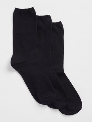 GAP 282680-00 Ponožky basic, 3 páry Tmavě modrá
