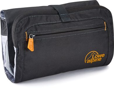 LOWE ALPINE Roll Up Wash Bag, anthracite/amber