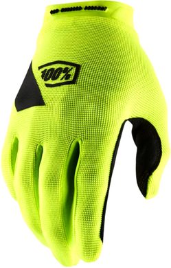 100% RIDECAMP Glove, Fluo Yellow