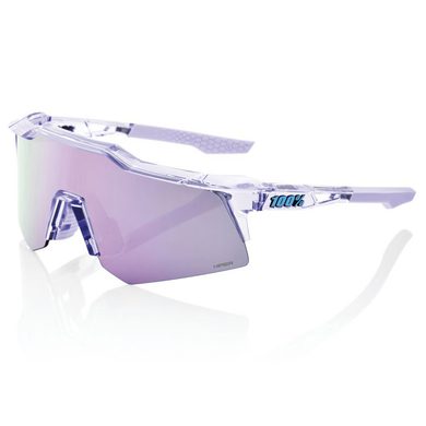 100% SPEEDCRAFT XS - Polished Translucent Lavender - HiPER Lavender Mirror Lens