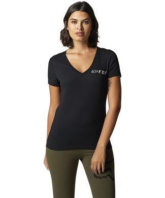 FOX Apex Vneck Ss Tee, Black