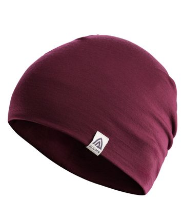 ACLIMA LightWool relaxed beanie Zinfandel