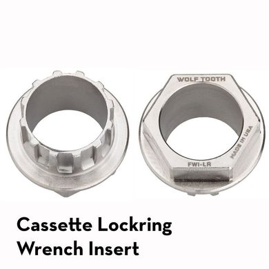 WOLF TOOTH FLAT WRENCH INSERT Lock Ring