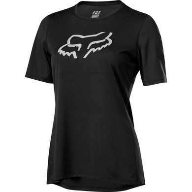 FOX Womens Ranger Ss Jersey, Black