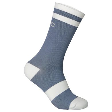 POC Lure MTB Sock Long, Calcite Blue/Hydrogen White
