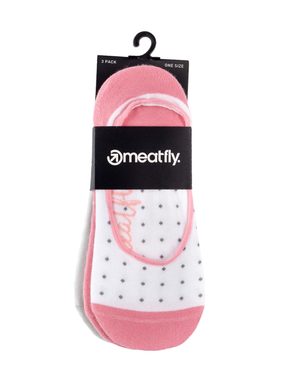 MEATFLY Meatfly Low socks - Triple pack, A/ Small Dots