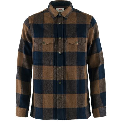 FJÄLLRÄVEN Canada Shirt M Chestnut-Dark Navy