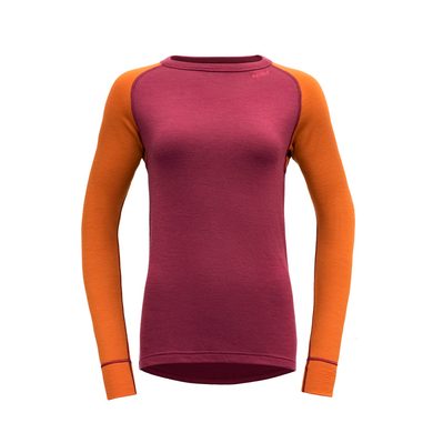 DEVOLD Expedition Merino 235 Shirt Wmn, Beetroot/Flame