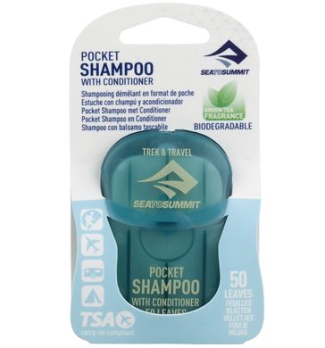 SEA TO SUMMIT Trek & Travel Pocket Conditioning Shampoo 50 Leaf
