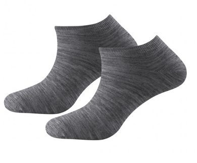 DEVOLD Daily Shorty Sock 2Pk, Grey Melange