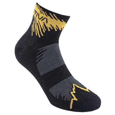 LA SPORTIVA Fast Running Socks Black/Yellow