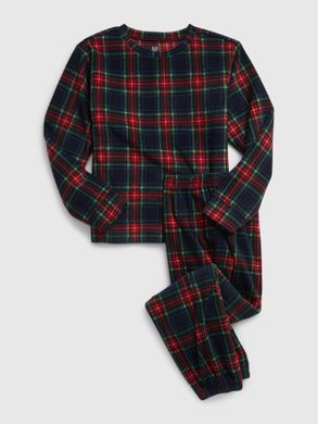 GAP 516302-00 Dětské kostkované pyžamo Černá