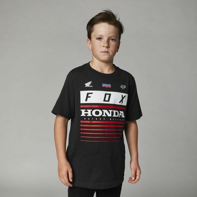 FOX Youth Honda Ss Tee, Black