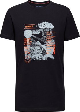 MAMMUT Massone T-Shirt Men Rocks, black