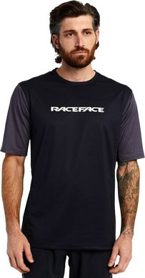 RACE FACE INDY dres kr.rukáv charcoal