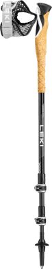 LEKI Cross Trail Lite Carbon, black-white-naturalcarbon, 100 - 135 cm