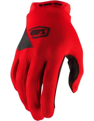 100% RIDECAMP Youth Glove Red