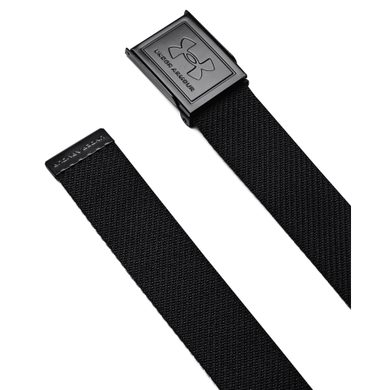 UNDER ARMOUR M's Webbing Belt, Black