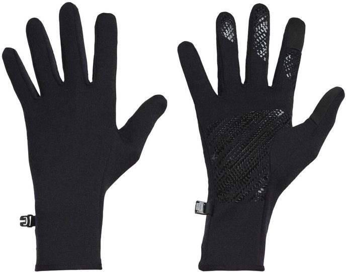 ICEBREAKER U Quantum Gloves, BLACK