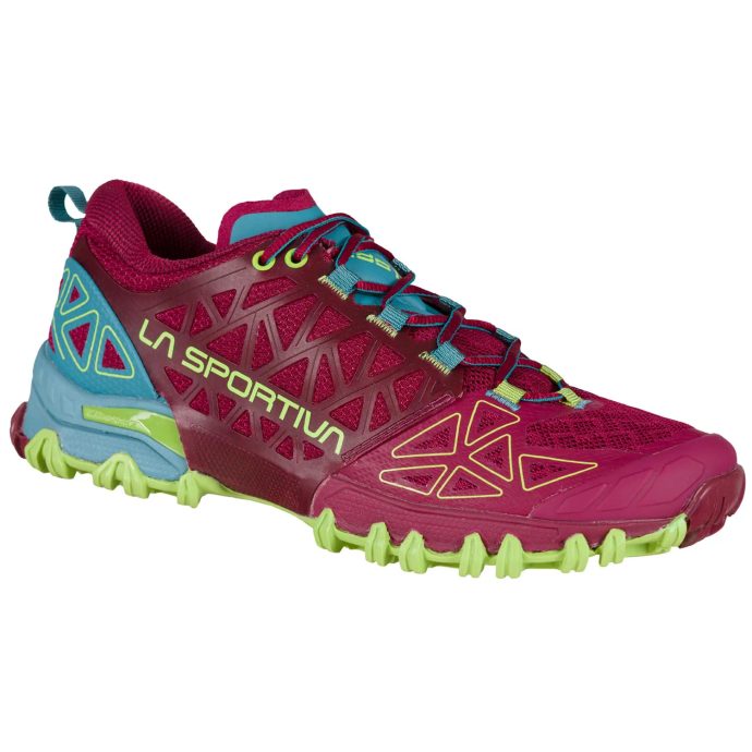 LA SPORTIVA Bushido II Woman, Red Plum/Topaz