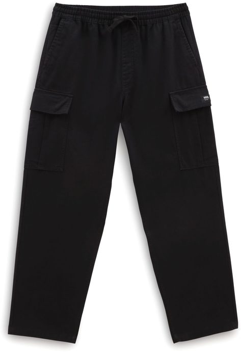 VANS RANGE CARGO BAGGY TAPERED ELASTIC PANT, Black