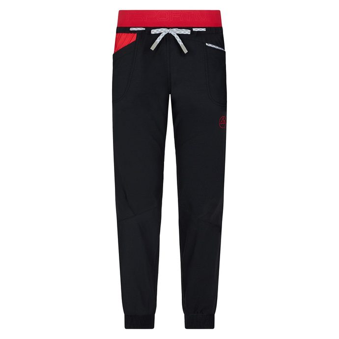 LA SPORTIVA Mantra Pant W Black/Hibiscus