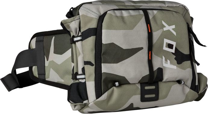 FOX 5L Lumbar Hydration Pack, Green Camo