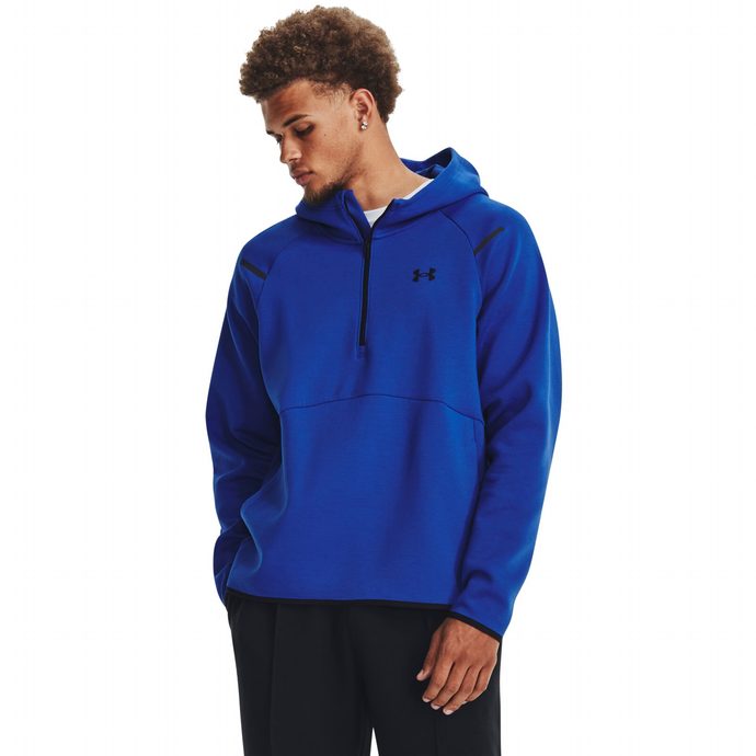UNDER ARMOUR Unstoppable Flc Hoodie Blue