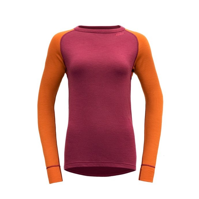 DEVOLD Expedition Merino 235 Shirt Wmn, Beetroot/Flame