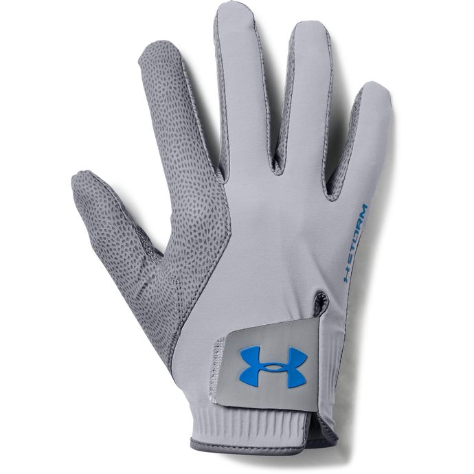 UNDER ARMOUR Storm Golf Gloves, Gray