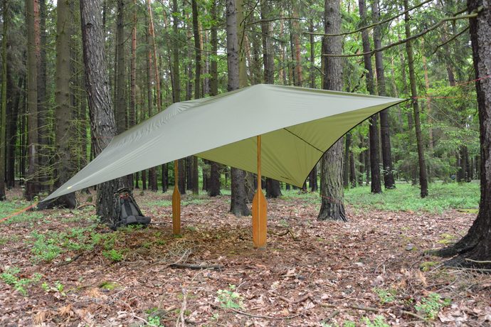 WARMPEACE SHELTER olive green