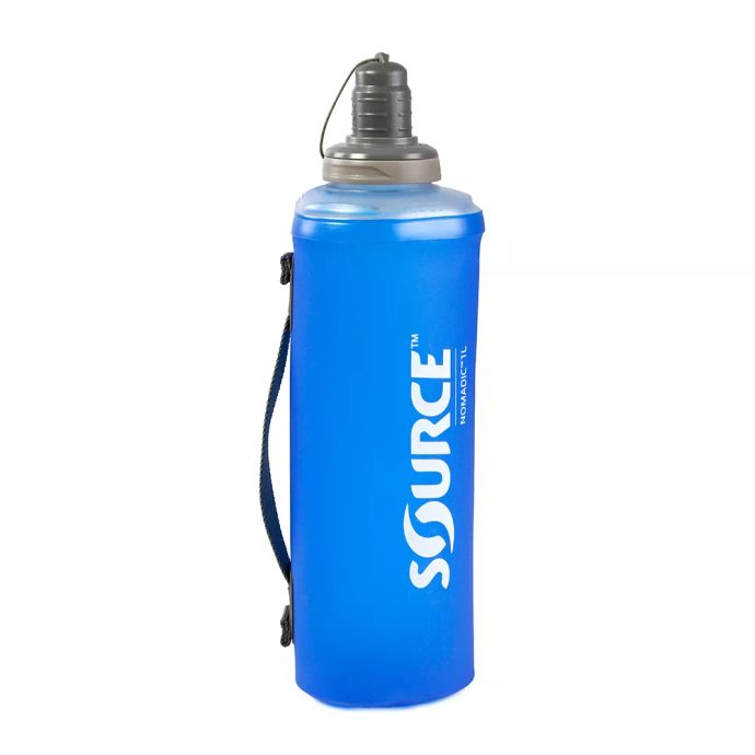SOURCE Nomadic foldable bottle 1L Blue